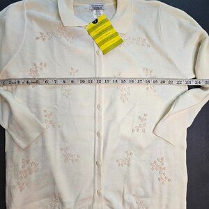 Vintage Fashion Formulas Cream Shirt Set